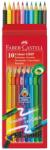 Faber-Castell Grip 2001 színes radíros 10db-os színes ceruza készlet (FC116613) - bestbyte