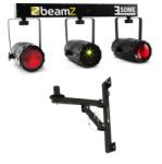 Beamz 3-Some, trio de lumini LED RGBW, microfon laser (PL-4468-22831) (PL-4468-22831)