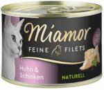 Miamor Miamor Pachet economic Feine Filets Naturelle 12 x 156 g - Pui & șuncă