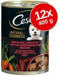 Cesar 12x400g 12x400g Cesar Natural Goodness nedves kutyatáp Multipack 3 variációval (marha, csirke, bárány)