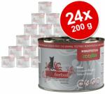 Catz Finefood 24x200g catz finefood Monoprotein zooplus vaddisznó nedves macskatáp