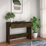 vidaXL Masă consolă, stejar afumat, 100x35x76, 5 cm, PAL (813035)
