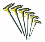 STANLEY FMHT0-69049 Set 6 chei imbus cu cap sferic si maner P: 3, 4, 5, 6, 7, si 8 mm - 3253560690496 Cheie imbus