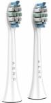 AENO Replacement toothbrush heads, White, Dupont bristles, 2pcs in set (for ADB0003/ADB0005 and ADB0004/ADB0006) (ADBTH3-5) - cybertrade