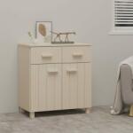 vidaXL Servantă „HAMAR, maro miere, 79x40x80 cm, lemn masiv de pin (340436) Comoda