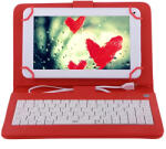 MRG Husa Tastatura MRG M784, 8 Inch, TypeC, Rosu