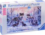 Ravensburger Пъзел Ravensburger от 1000 части - Арктични вълци (19146)