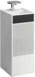 Laufen KARTELL BY LAUFEN 37, 5x43, 5 cm szabadon álló mosdó, foltok, fekete szürke H811331D031111 (H811331D031111)