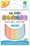 CARIOCA Plastilina Carioca Plasty Pastel 100 g, 6 buc/set