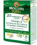 Möller’s Total Omega-3 cu Vitamina D 800U. I 14cps moi + 14cpr filmate