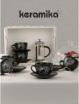 Keramika 12 darabos teáscsésze készlet (275KRM1524)