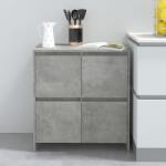 vidaXL Servantă, gri beton, 70x41x75 cm, PAL (809768) Comoda