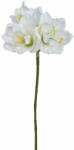4-Home Amaryllis artificial, alb, 54 cm