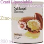 Quickepil Ceara epilat de unica folosinta la cutie de 800ml cu Zinc-Argan