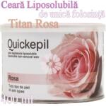 Quickepil Ceara epilat de unica folosinta la cutie de 400ml cu Titan Rosa