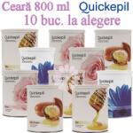 Quickepil 10 Buc LA ALEGERE - Ceara epilat de unica folosinta la cutie 800ml - Quickepil