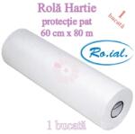 Roial unica folosinta Rola hartie pentru pat cosmetica 60cm x 80m - ROIAL