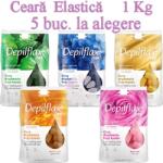 Depilflax 5 Buc LA ALEGERE - Ceara elastica 1kg - Depilflax