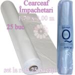 Quickepil Cearceaf impachetari corporale 1, 7 x 2m set 25 bucati la rola - Quickepil