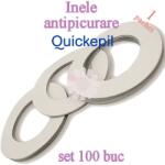 Quickepil Inele antipicurare din hartie set 100buc - Quickepil