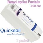 Quickepil Benzi pentru mustata (faciale) 100buc - Quickepil