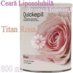 Quickepil Ceara epilat de unica folosinta la cutie de 800ml cu Titan Rosa