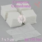 Mezza Luna Comprese comedoane 5x5cm, tratamente faciale 100buc - PRIMA