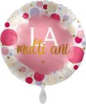Premioloon Balon din folie roz- La mulți ani