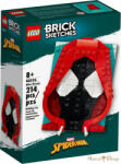 LEGO® Brick Sketches™ - Marvel Spider-Man - Miles Morales (40536)