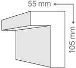 ANRO MN-101/E Minimal design stukkó (MN-101/E XPS)