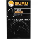 Guru Carlig GURU F1 Eyed Barbless Nr. 16 10buc/plic (GU.GF1E16)