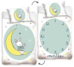 Sonne Set de dormit pentru bebelusi Sonne Home - Bunny on the moon, 2 piese (BABY203009-BABY) Lenjerii de pat bebelusi‎, patura bebelusi