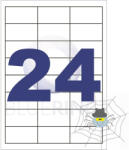 Bluering Etikett címke, 64, 3x34mm, 100 lap, 24 címke/lap Bluering® - spidershop