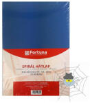 FORTUNA A4 230 gram matt bőrhatású kék hátlap - 100 db/csomag