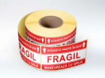 Label Print Etichete personalizate, FRAGIL Manevreaza cu grija , 50x100 mm, 1000 buc rola (06905631012201)