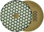 GEKO Gyémánt csiszolókorong, tépőzáras 100mm P3000 G78936 (G78936)