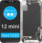 Apple Kijelző Hard OLED iPhone 12 Mini, Érintőüveg kerettel, FixPremium