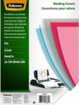 Fellowes spirálozó előlap, átlátszó, víztiszta műanyag, A3, 200 mikron, 100db/csomag (IFW53764)