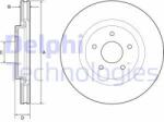 DELPHI Disc frana DELPHI BG9195C (BG9195C) - automobilus