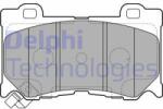 DELPHI set placute frana, frana disc DELPHI LP2156 (LP2156)