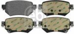 Febi Bilstein set placute frana, frana disc FEBI BILSTEIN 170664 (170664)