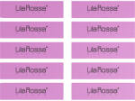 Lila Rossa Buffer Unghii Lila Rossa Pink Set 10 buc