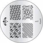 KONAD Matrita Metalica Pentru Stampile Unghii Konad M97