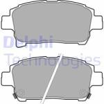 DELPHI set placute frana, frana disc DELPHI LP1896 (LP1896)