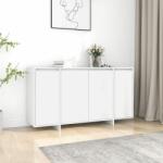 vidaXL Servantă, alb, 135x41x75 cm, PAL (809593) Comoda