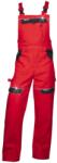 ARDON Pantaloni de lucru cu pieptar COOL TREND - Roșie | 48 (H8108/48)