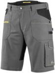 CXS Pantaloni scurți de lucru CXS STRETCH - Gri / neagră | 64 (1060-027-710-64)