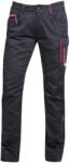 ARDON Pantaloni de lucru damă FLORET - Neagră / roz | 54 (H6301/54)