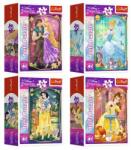 Trefl Gyönyörű Disney Hercegnők mini puzzle - több változatban 54 db-os (54191)