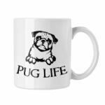  Pug Life - Fehér Bögre (875240)